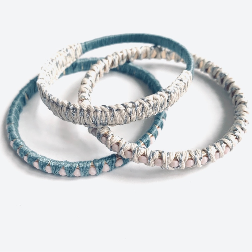 STIX+STONZ 3 Piece Bangle Set - Handmade - Picture 6 of 8